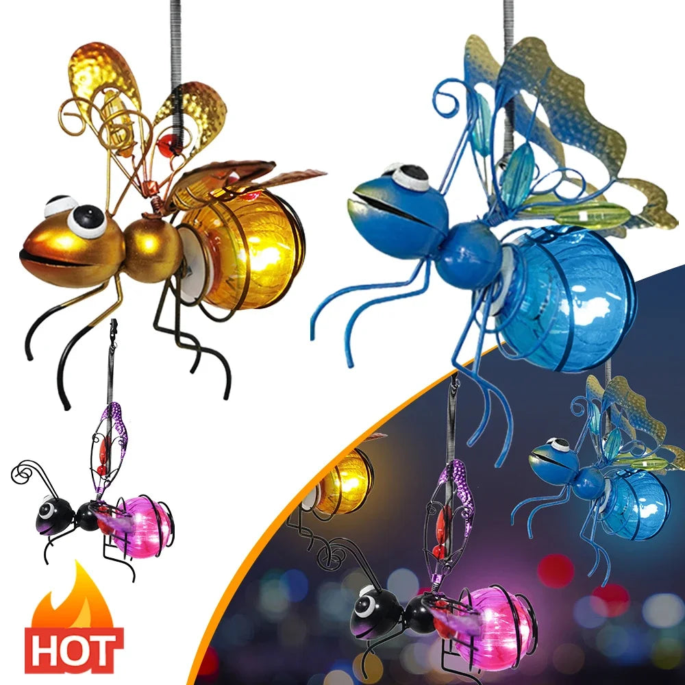 LUXARÉ SolarBug Gartenleuchte-Leuchtezauber