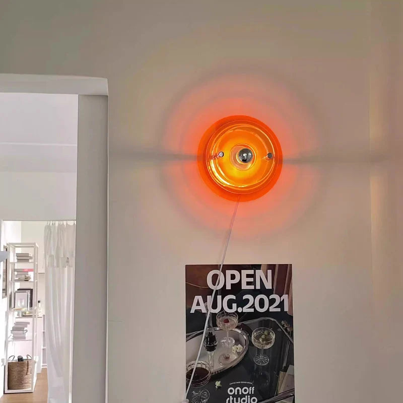 UFO LED Wall Light – Futuristic Designer Wall Lamp | Modern Ambient Lighting | Creative Bedroom & Living Room Sconce