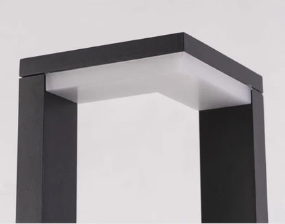 LumiPillar Aluminium LED Gartenleuchte-Leuchtezauber