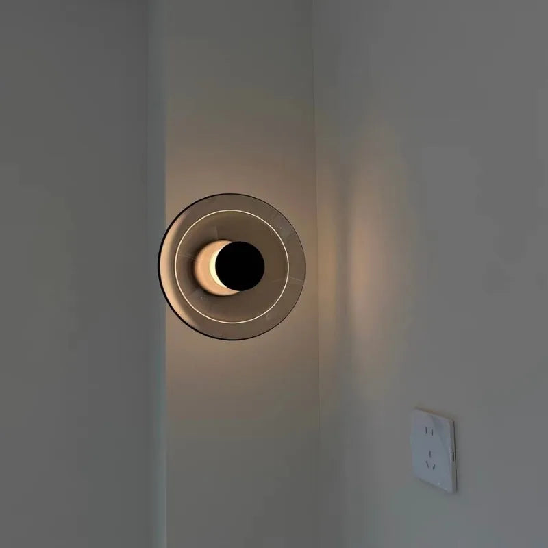 Eloria Glass Wall Light – Nordic LED Wall Lamp | Modern Ambient Lighting for Sophisticated Interiors