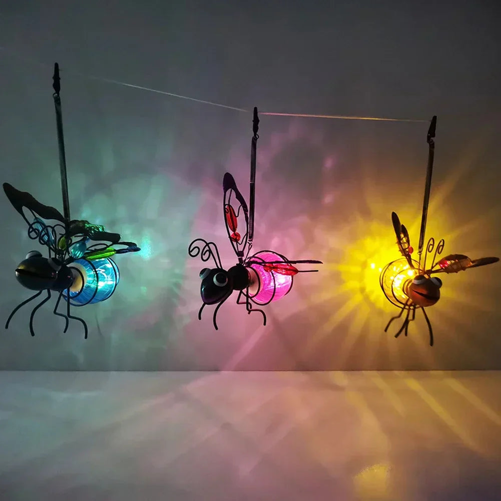 LUXARÉ SolarBug Gartenleuchte-Leuchtezauber