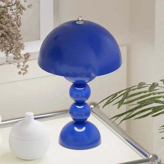 Nordic Flower LED Table Lamp – USB Dimmable Bedside Light | Decorative Floral Desk Lamp | Modern Ambient Lighting