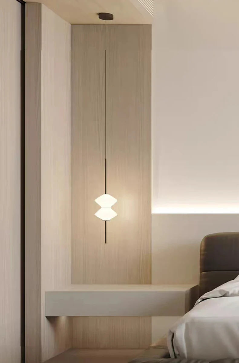 Modern Glass Globe Pendant Light – Elegant LED Ceiling Light | Adjustable Hanging Lamp | Contemporary Home Lighting