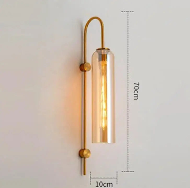 Scandinavian Glass Pendant Light – Modern E27 Ceiling Lamp | Elegant Ambient Lighting | Contemporary Nordic Interior Décor