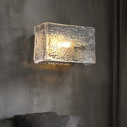 Copper & Glass Wall Light – Postmodern Art Deco LED Sconce | Luxury Ambient Interior Lighting