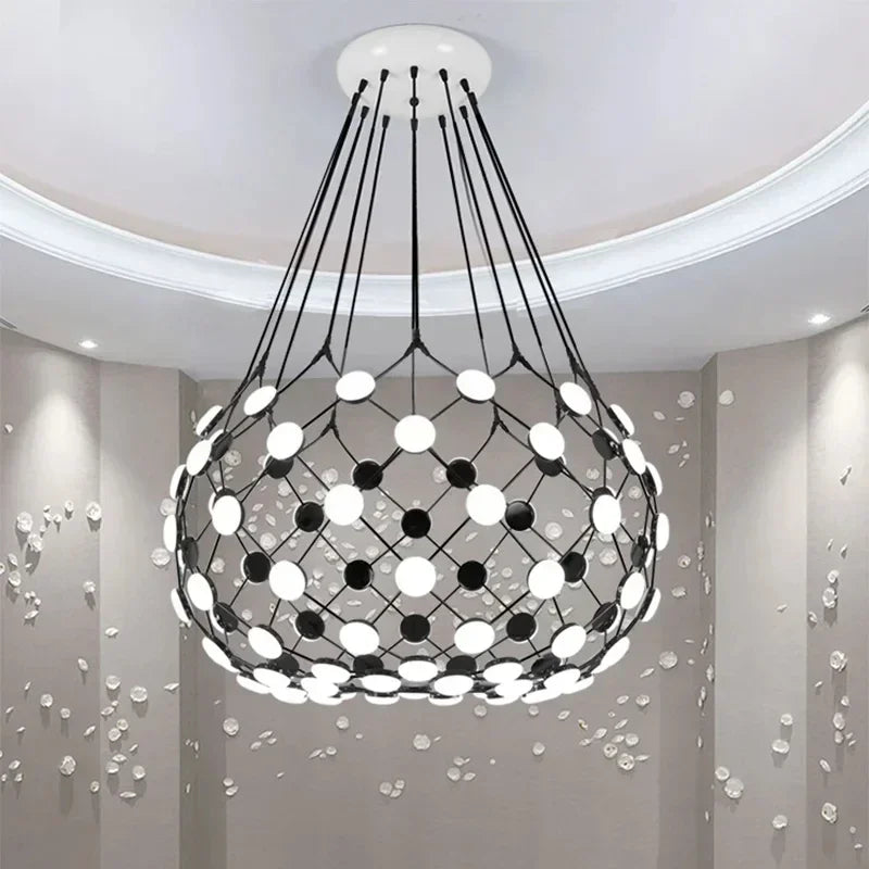 Modern Linear Pendant Light – Minimalist E27 Ceiling Lamp | Contemporary Ambient Lighting | Sleek Interior Statement