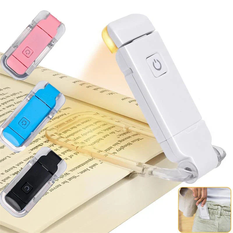 LumiFlex - Tragbare dimmbare LED-Leselampe mit USB-Akku-Leuchtezauber