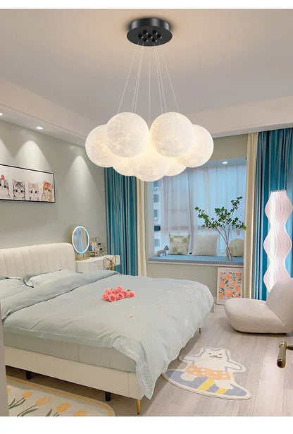 NovaNest Pendant Light – Modern 3D Kids Ceiling Lamp | Creative LED Lighting for Children’s Bedrooms & Contemporary Interiors