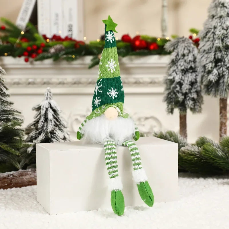 LUMIGNOME LED Christmas Gnome – Illuminated Scandinavian Plush Decoration | Festive Holiday Ornament