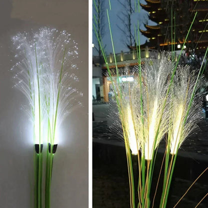 LUXARÉ SolarReed Gartenleuchte-Leuchtezauber
