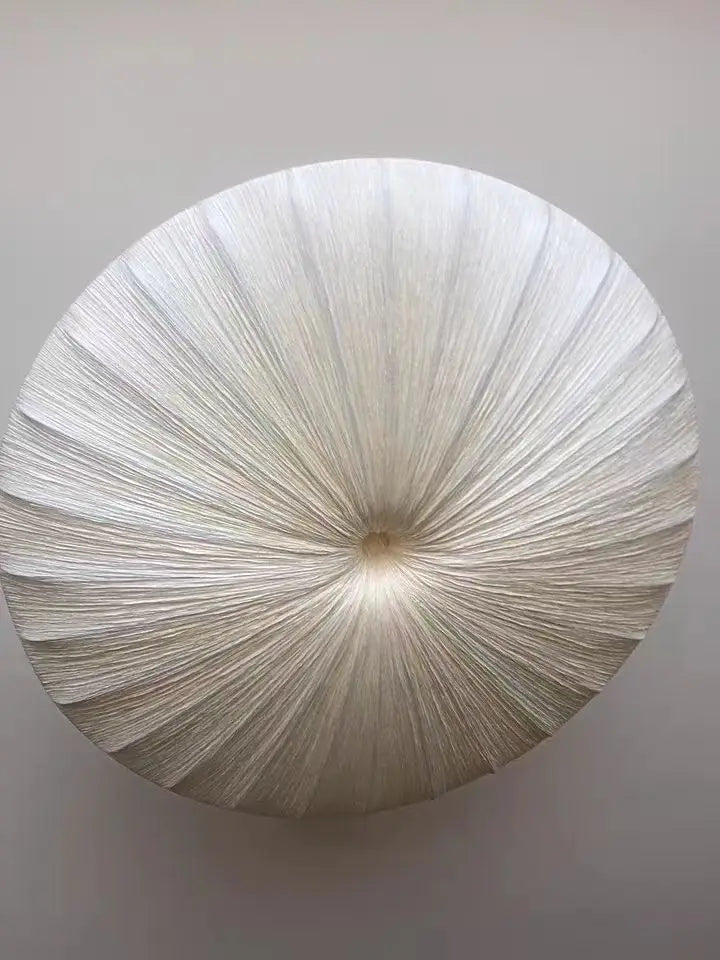 Aethera Ceiling Light – Wabi-Sabi Fabric LED Pendant | Minimalist Floating Disc Lamp for Contemporary Interiors