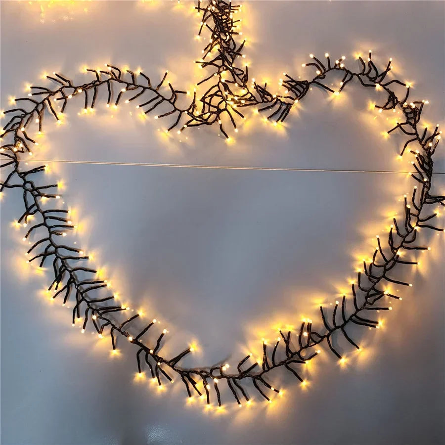 FIREFESTA LED Firecracker String Lights – Warm White Decorative Lighting | Waterproof Indoor & Outdoor Celebration Lights