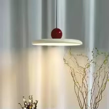 Bauhaus UFO Pendant Light – Scandinavian LED Ceiling Lamp | Modern Artistic Interior Lighting