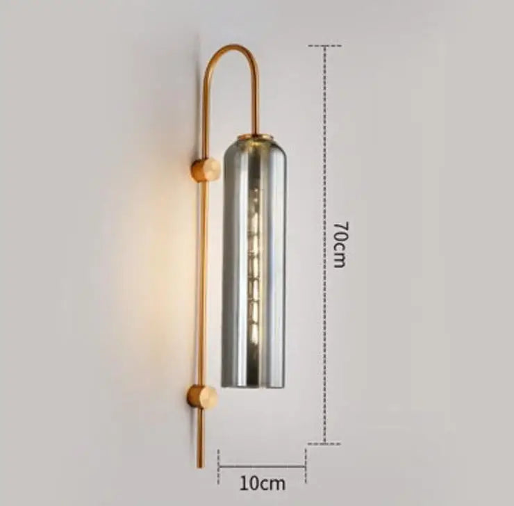 Scandinavian Glass Pendant Light – Modern E27 Ceiling Lamp | Elegant Ambient Lighting | Contemporary Nordic Interior Décor