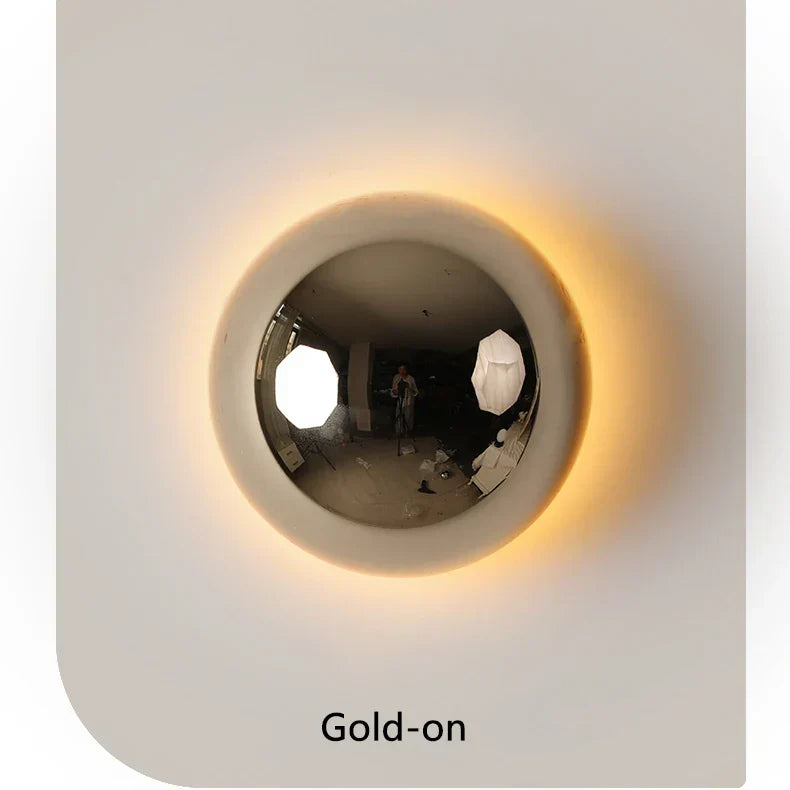 Orvello Round Wall Light – Bauhaus LED Wall Lamp | Modern Up & Down Ambient Lighting
