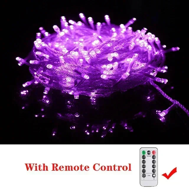 LumiGlow LED String Lights – Waterproof Decorative Fairy Lights | Indoor & Outdoor Festive Lighting