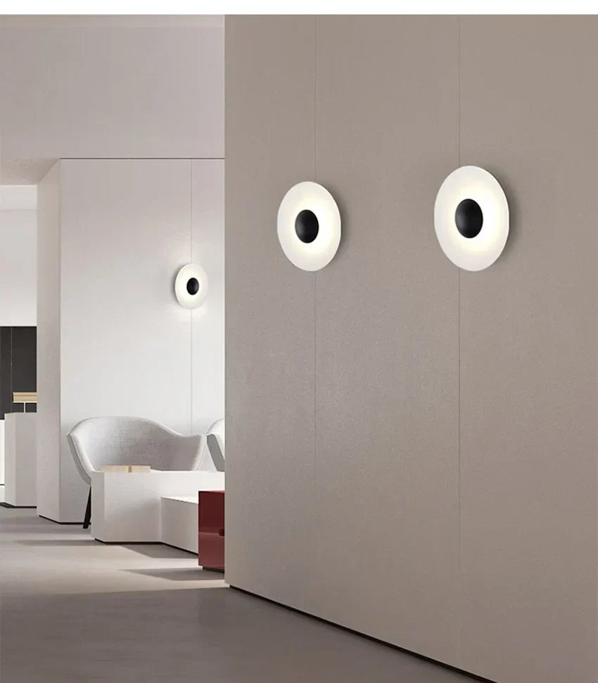 Skovra Halo Wall Light – Scandinavian LED Wall Lamp | Modern Up & Down Ambient Lighting