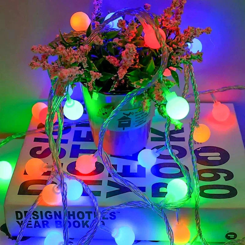USB/Battery LED Globe String Lights – Decorative Indoor & Outdoor Lights for Christmas, Weddings, Gardens & Parties