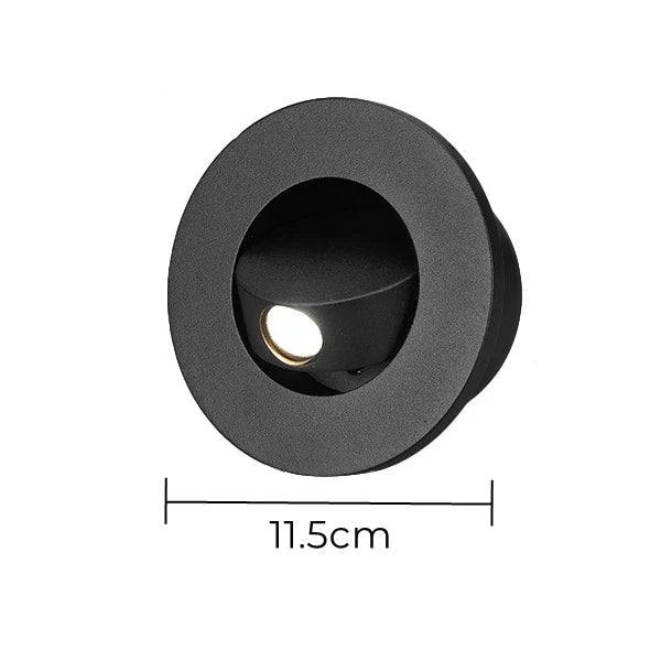 Arctis Pivot Wall Light – Adjustable Recessed LED Reading Lamp | Minimalist Nordic Wall Lighting