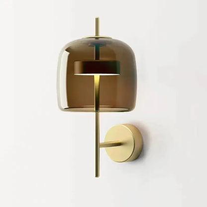 Veralis Wall Light – Nordic Glass LED Wall Lamp | Minimalist Ambient Lighting for Modern Interiors