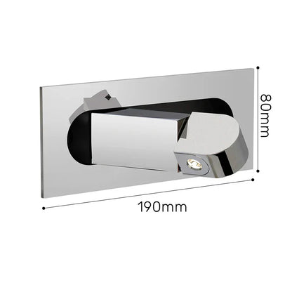 Arctis Pivot Wall Light – Adjustable Recessed LED Reading Lamp | Minimalist Nordic Wall Lighting