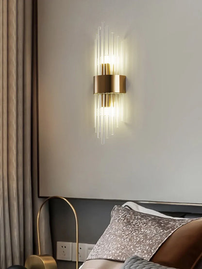 LUXARÉ CrystalLine Wandlamp-Leuchtezauber