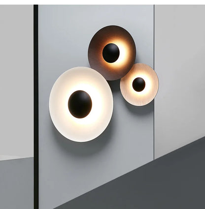 Skovra Halo Wall Light – Scandinavian LED Wall Lamp | Modern Up & Down Ambient Lighting