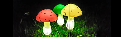 LUMIGLOW Solar-Pilz-Lichterkette-Leuchtezauber