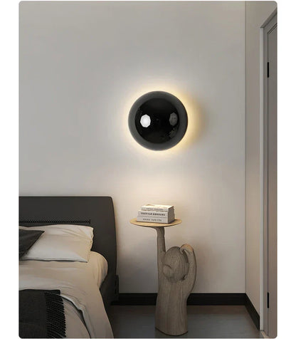 Orvello Round Wall Light – Bauhaus LED Wall Lamp | Modern Up & Down Ambient Lighting