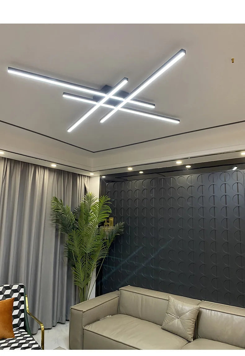 Scandinavian LED Ceiling Light – Modern Minimalist Ceiling Lamp | Energy-Efficient Flush Mount | Elegant Home Lighting