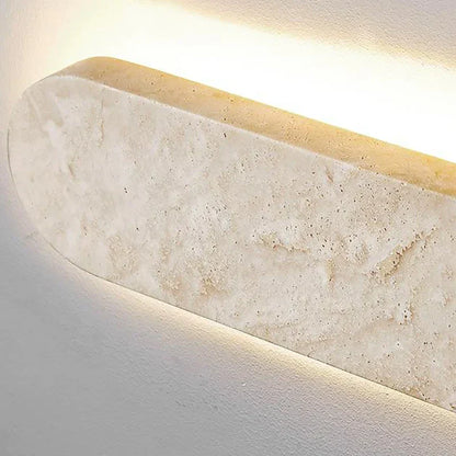 StoneGlow Recta – Moderne Wandleuchte aus Naturstein-Leuchtezauber