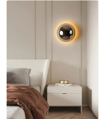Orvello Round Wall Light – Bauhaus LED Wall Lamp | Modern Up & Down Ambient Lighting