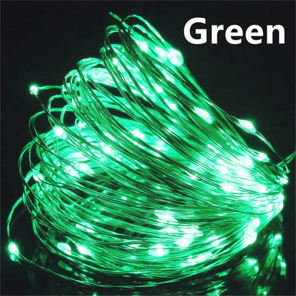LumineoPro USB LED String Lights – Waterproof Fairy Lights | Flexible Copper & Silver Wire Decorative Lighting