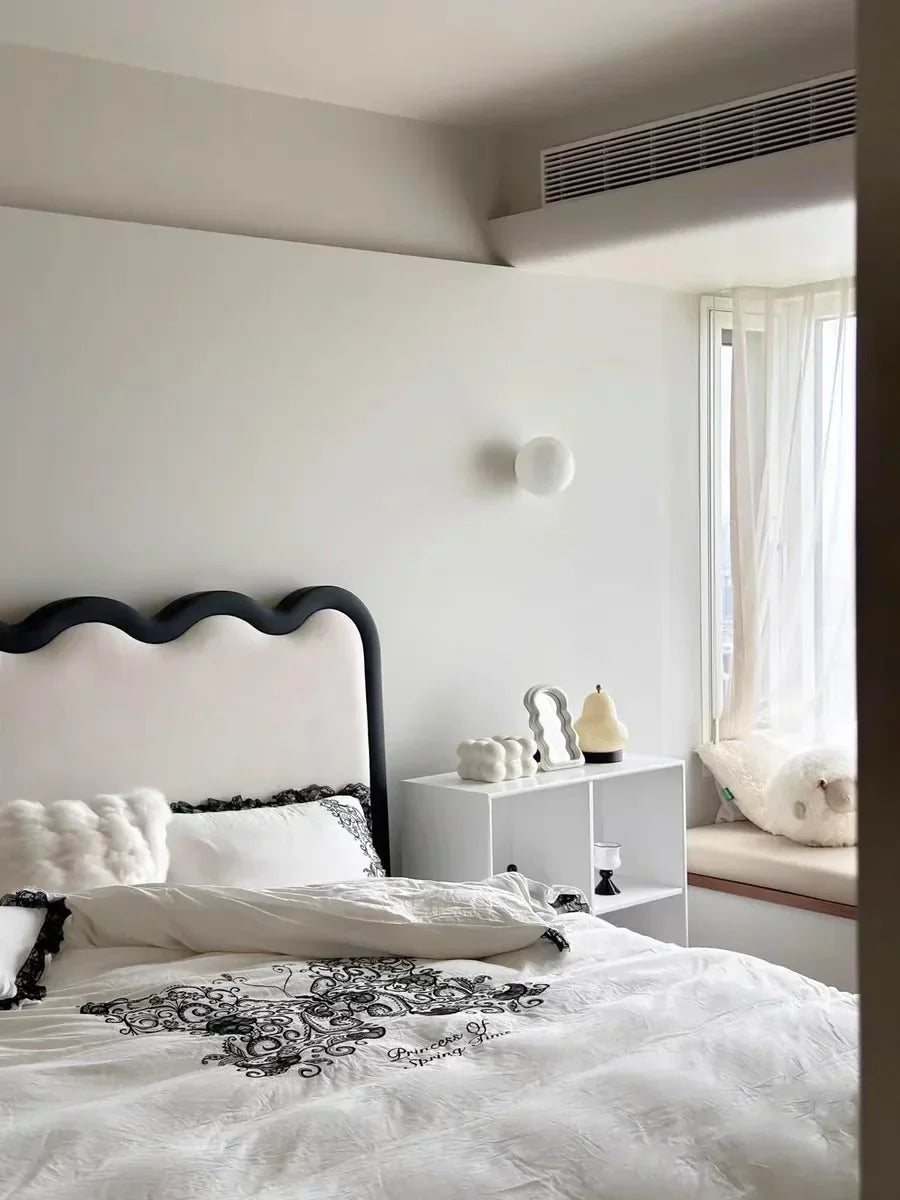 Orbelle Glass Wall Light – Frosted Globe LED Sconce | Modern Ambient Lighting | Timeless Interior Elegance