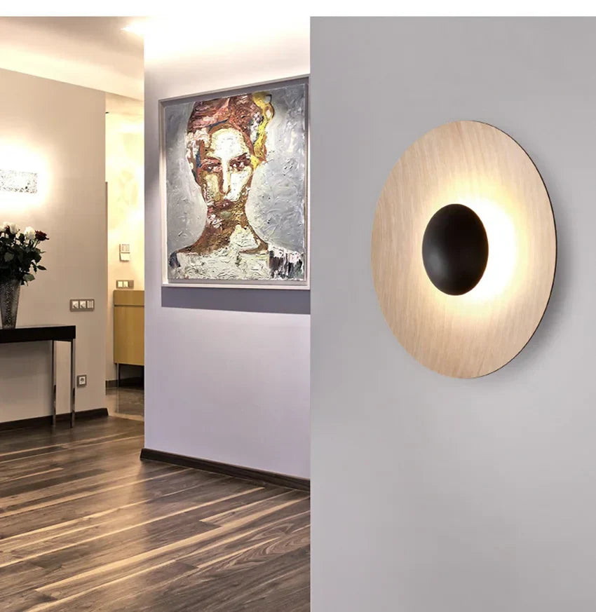 Skovra Halo Wall Light – Scandinavian LED Wall Lamp | Modern Up & Down Ambient Lighting