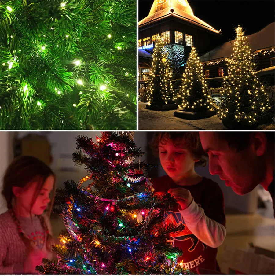 GLOWLINE LED String Lights – Waterproof Decorative Fairy Lights | 8 Lighting Modes | Indoor & Outdoor Celebration Lighting