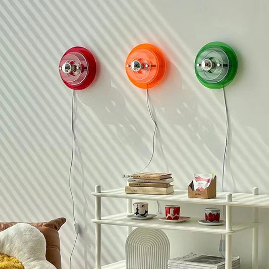 UFO LED Wall Light – Futuristic Designer Wall Lamp | Modern Ambient Lighting | Creative Bedroom & Living Room Sconce