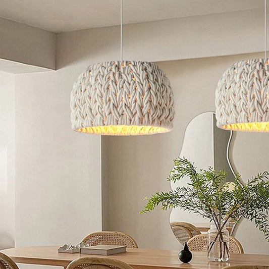Hikari Woven Pendant Light – Japandi Rattan Ceiling Lamp | Handcrafted Natural Hanging Light for Modern Interiors