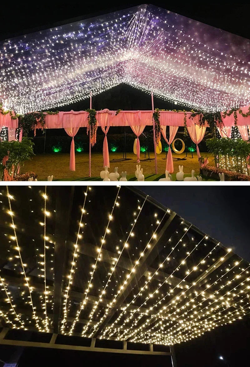 LumiGlow LED String Lights – Waterproof Decorative Fairy Lights | Indoor & Outdoor Festive Lighting