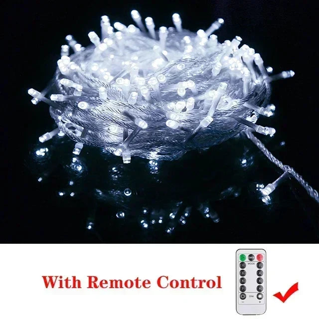 LumiGlow LED String Lights – Waterproof Decorative Fairy Lights | Indoor & Outdoor Festive Lighting