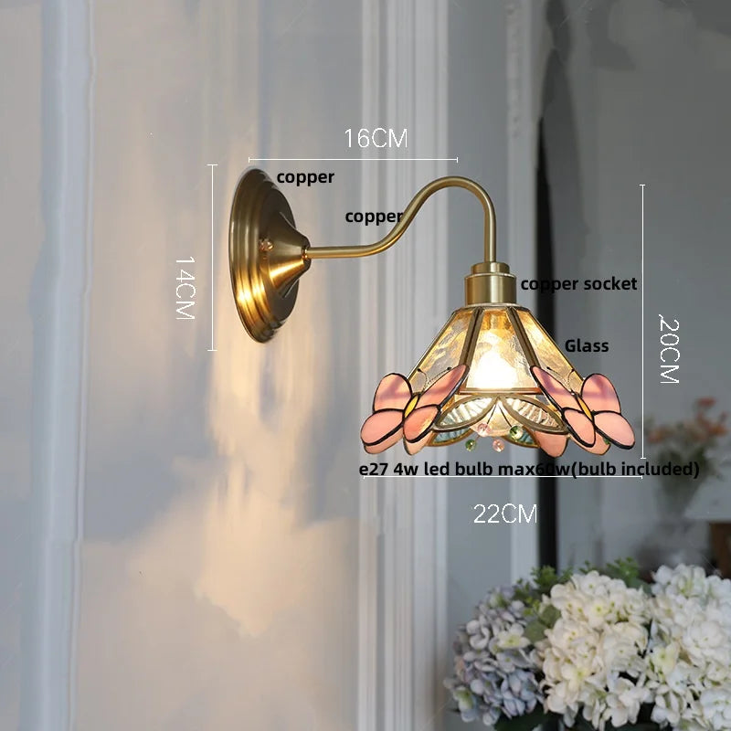 Nordique Glass Wall Light – Scandinavian Brass Sconce | Clear Glass Ambient Lighting | Contemporary Interior Elegance