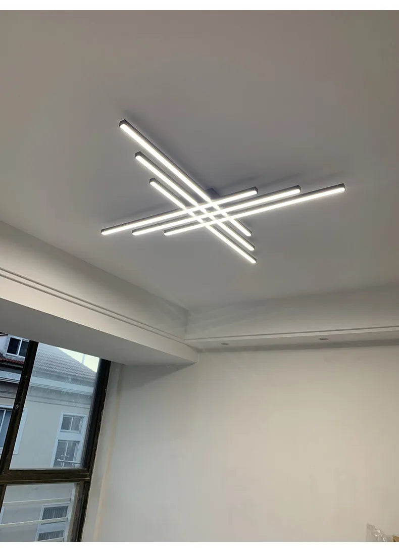 Scandinavian LED Ceiling Light – Modern Minimalist Ceiling Lamp | Energy-Efficient Flush Mount | Elegant Home Lighting