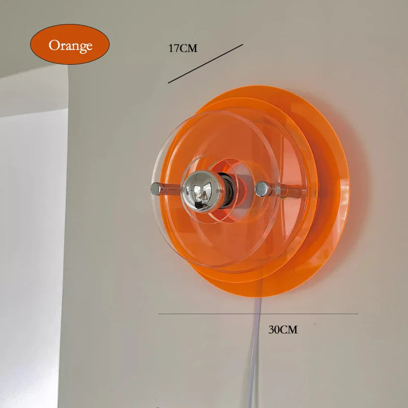 UFO LED Wall Light – Futuristic Designer Wall Lamp | Modern Ambient Lighting | Creative Bedroom & Living Room Sconce
