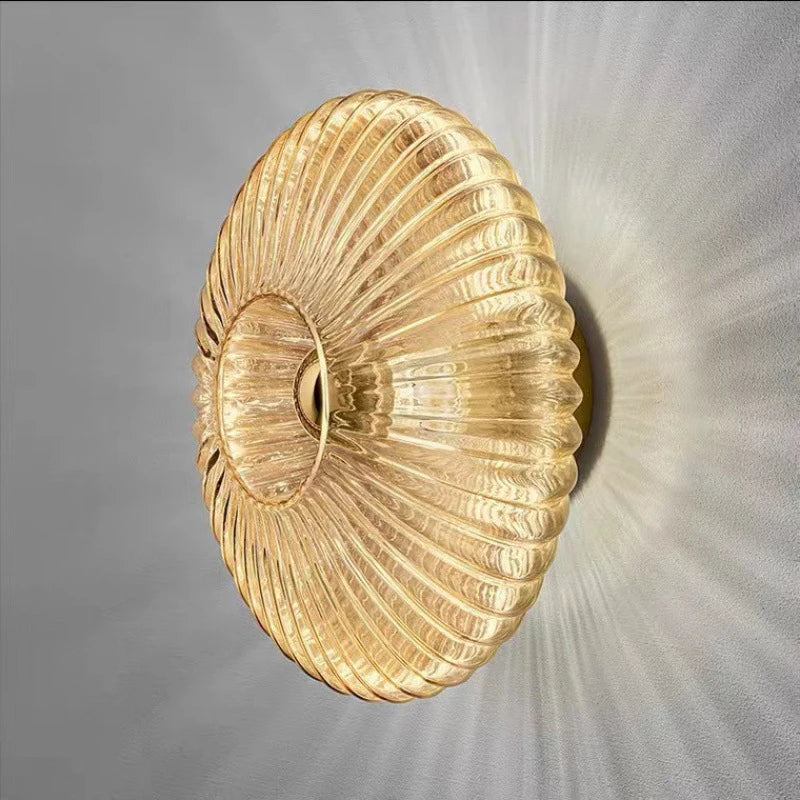 AuraGlas Bauhaus Wall Lamp – Modern Glass Wall Light for Nordic & Hotel-Inspired Interiors