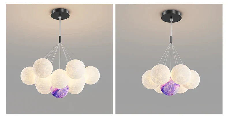 NovaNest Pendant Light – Modern 3D Kids Ceiling Lamp | Creative LED Lighting for Children’s Bedrooms & Contemporary Interiors