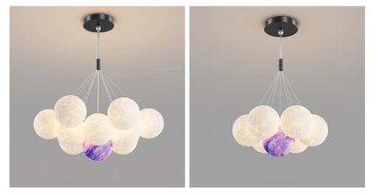 NovaNest Pendant Light – Modern 3D Kids Ceiling Lamp | Creative LED Lighting for Children’s Bedrooms & Contemporary Interiors