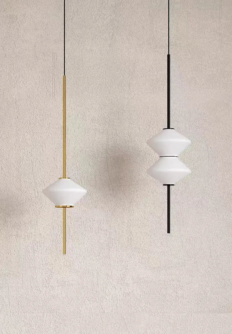 Modern Glass Globe Pendant Light – Elegant LED Ceiling Light | Adjustable Hanging Lamp | Contemporary Home Lighting