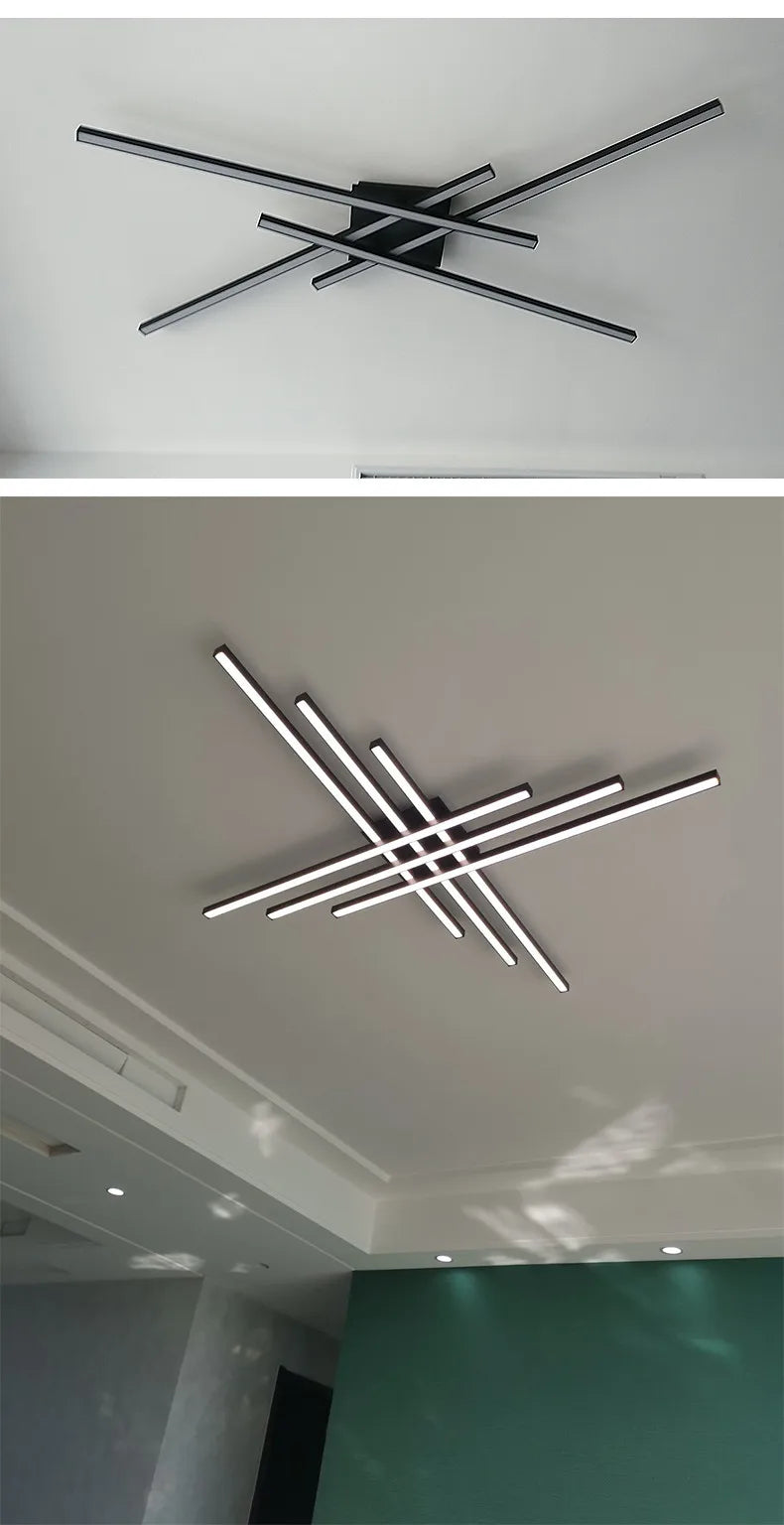 Scandinavian LED Ceiling Light – Modern Minimalist Ceiling Lamp | Energy-Efficient Flush Mount | Elegant Home Lighting