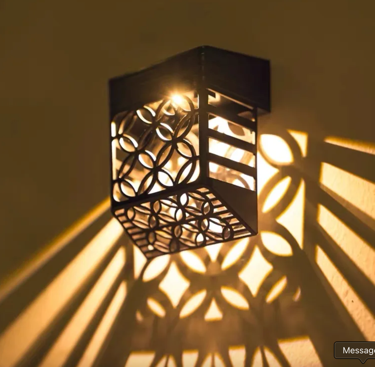 Sternenlicht-Silhouette-Glühbirne-Leuchtezauber