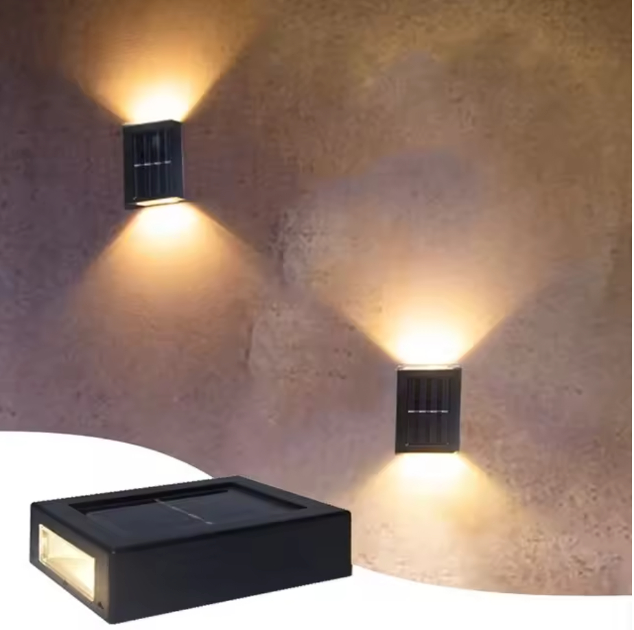 SolarGlow Outdoor Wall Lights – Waterproof Solar Garden Lighting | Automatic LED Pathway Illumination